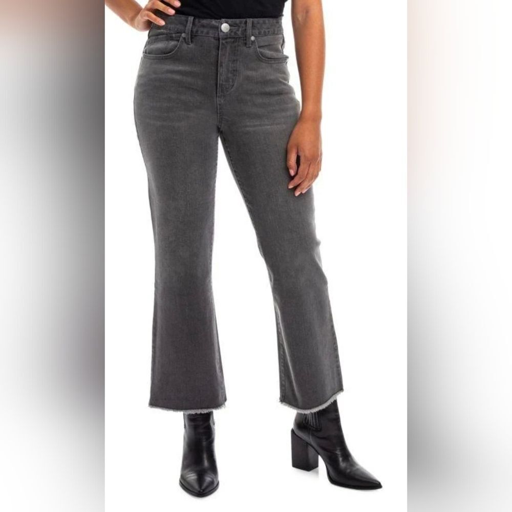 NWT 1822 High Rise Demi Boot Cropped Jeans Plus Size 22W